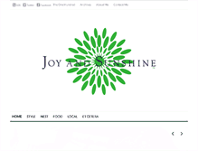 Tablet Screenshot of joyandsunshine.com